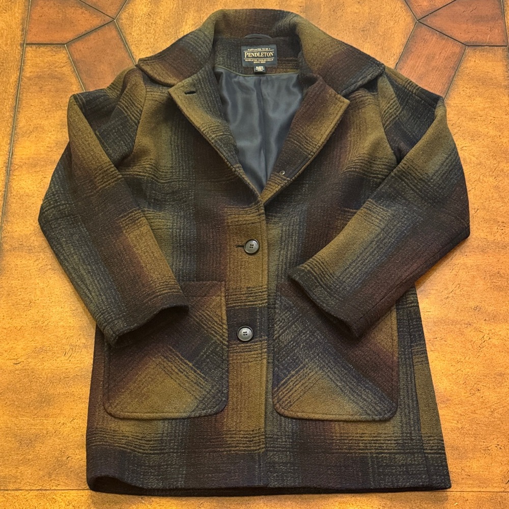 Pendleton Women's Multicolor Plaid Blazer